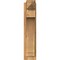 Ekena Millwork Imperial Arts & Crafts Rough Sawn Outlooker, Western Red Cedar, 6"W x 16"D x 28"H OUT06X16X28IMP03RWR - alternate 4